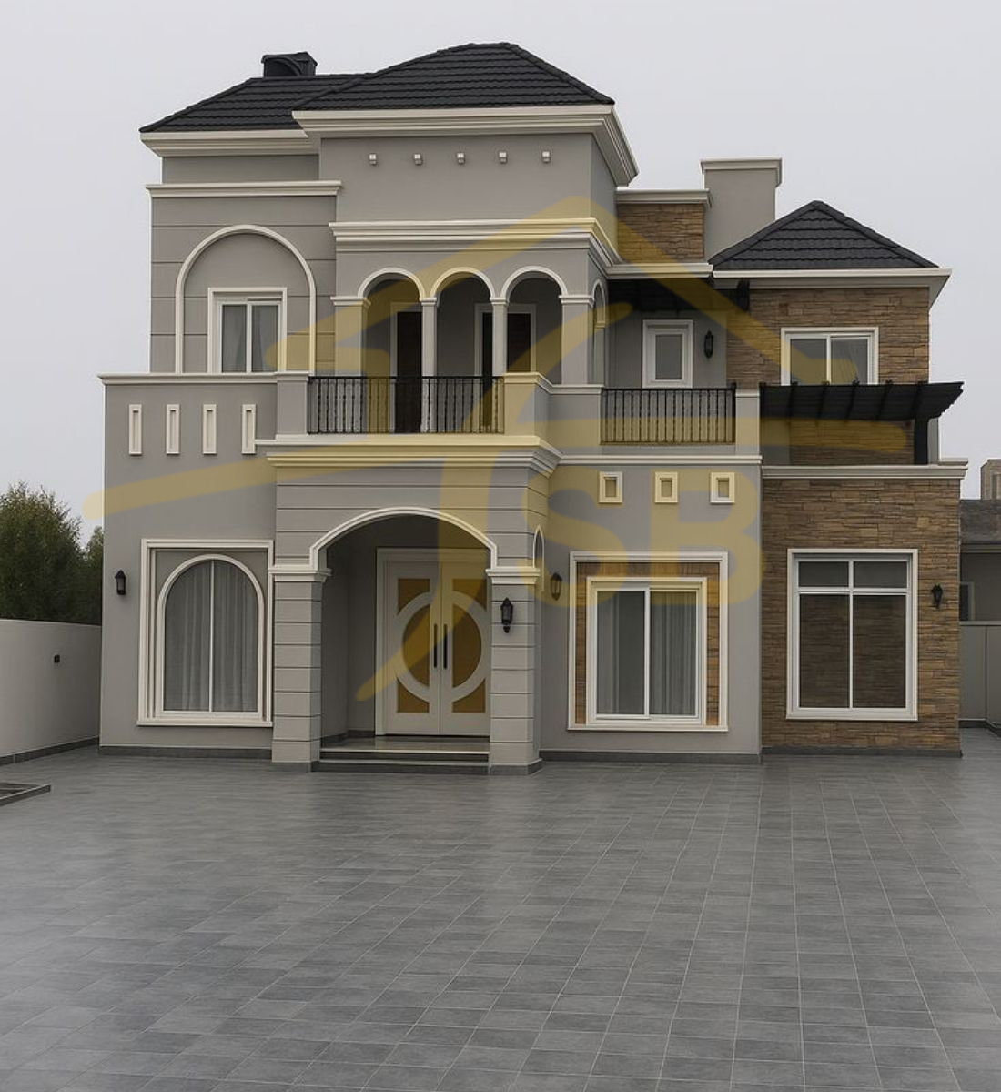 Simple House Front Design in Pakistan